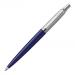 Ручка подарочная шариковая PARKER "Jotter Plastic" корпус сталь+пластик, синяя, цвет в ассортименте