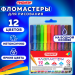 Фломастеры ПИФАГОР 12цв., смываемые