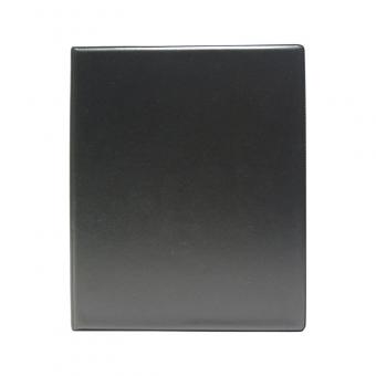 Тетрадь на кольцах А5 240л., ArtSpace обложка ПВХ черная, клетка, 3 блока