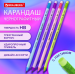 Карандаш ч/г Brauberg "PASTEL", трехгранный, с ластиком