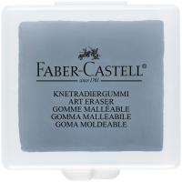 Ластик-клячка художественный Faber-Castell, 40*35*10мм, натуральный каучук, серый