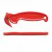 Нож складской безопасный Brauberg "Logistic", для вскрытия упаков. материалов, красный