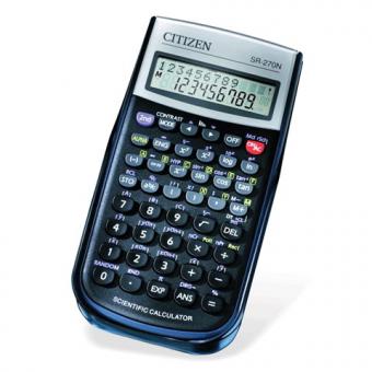 Калькулятор CITIZEN SR-270N, инженерный, двухстрочный, 12 разрядов, 236 функций, 154х80мм