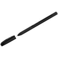 Ручка гелевая Berlingo "Shuttle" 0,5мм, черная, игольчатый наконечник
