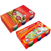 Краски пальчиковые Гамма "Мультики", сенсорные, 06 цветов, 50мл, картон. упаковка