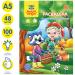 Раскраска в папке А5, 48 л. Мульти-Пульти, в ассортименте