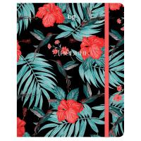Дневник школьный 1-11кл., 48л. BG "Tropical life", иск. кожа, тиснение фольгой, печать, ляссе, на резинке