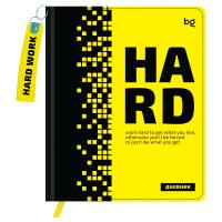 Дневник 1-11кл, 48л. BG "Hard", иск. кожа, печать, брелок, ляссе, в ассортименте