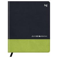 Дневник школьный 1-11кл., 48л BG "Комбо", иск. кожа, комбин. материалов, тиснение фольгой, ляссе, в ассортименте