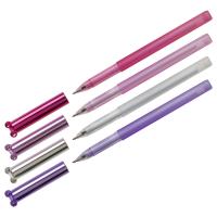 Ручка шарик. MESHU "Barbear" синяя, 0,7мм, корпус ассорти