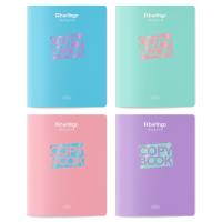 Тетрадь А5 48л. клетка Berlingo "Haze", 80г/м2, софт-тач, ассорти