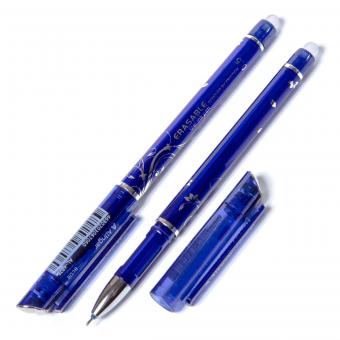 Ручка гелевая пиши-стирай "Alingar" 0,5 мм, синяя, игольчатый наконечник