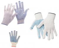 Перчатки Х/Б с защитой от скольжения