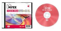 Диск DVD+R DL (плюс) 8,5Гб "Mirex", 8х, двухслойный, слим