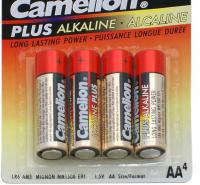 Батарейка "Camelion Plus Alkaline" AA (щелочная), арт. LR6-4BL
