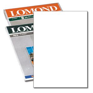 Самоклеящаяся бумага А4 (210х297мм), белая, 50листов, "Lomond"