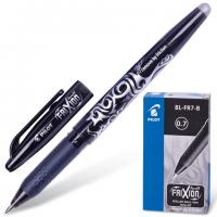 Ручка гелевая PILOT "Frixion" 0,7мм, черная, стираемые чернила, арт.BL-FR7-B