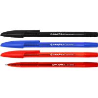 Ручка шарик. Darvish, на масляной основе, 1мм, цвет в ассортименте (красная , синяя , черная)